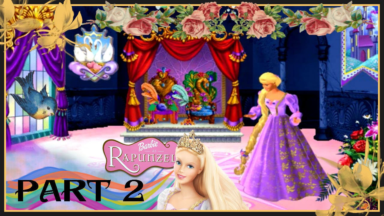 barbie rapunzel game